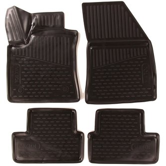 3D Gumové koberce RENAULT Megane IV, 2016->, AT, hatchback SIXTOL