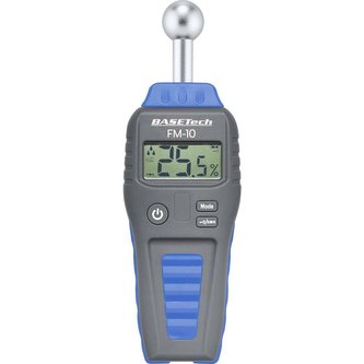 Měřič vlhkosti materiálů Basetech FM-10, Měření vlhkosti dřeva 0.1 do 99.9 % vol 0.1 do 99 Měřič vlhkosti materiálů Basetech FM-10, Měření vlhkosti dřeva 0.1 do 99.9 % vol 0.1 do 99