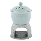 Keramická aromalampa - světle modrá