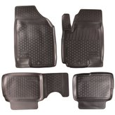 Gumové koberce Kia Soul I (AM) (09-13)  (2D) SIXTOL