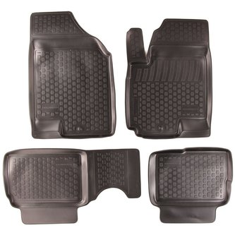 Gumové koberce Kia Soul I (AM) (09-13)  (2D) SIXTOL