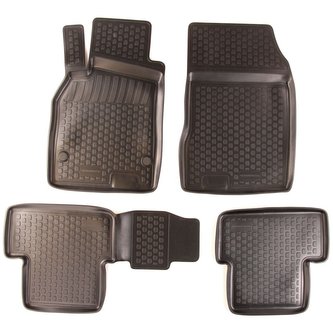 Gumové koberce Renault Fluence (L30) (09-)  (2D) SIXTOL