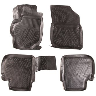 Gumové koberce Peugeot 301 (12-)  (3D) SIXTOL