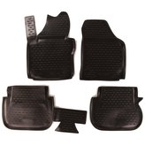 Gumové koberce VOLKSWAGEN Caddy 10/2007-2014 SIXTOL