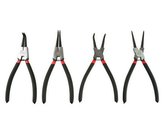 Kleště seeger sada 4ks, přímé a zahnuté, 250 mm GEKO