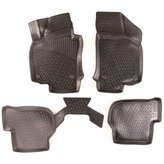 Gumové koberce Volkswagen Jetta V (A5 1K) (05-10)  (3D) SIXTOL