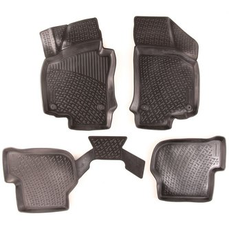 Gumové koberce Volkswagen Jetta V (A5 1K) (05-10)  (3D) SIXTOL