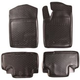 Gumové koberce Peugeot Partner Origin I Facelift (03-09)  (2D) SIXTOL