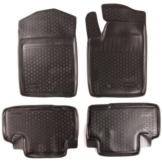 Gumové koberce Peugeot Partner Origin I Facelift (03-09)  (2D) SIXTOL