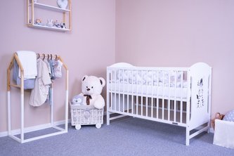 Dětská postýlka New Baby MIA standard Zebra bílá