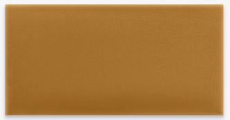 Čalouněný nástěnný panel 50x30 cm mustard/hořčicová MyBestHome