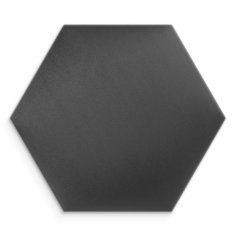 Čalouněný nástěnný panel HEXAGON 30x26 cm grafitová MyBestHome