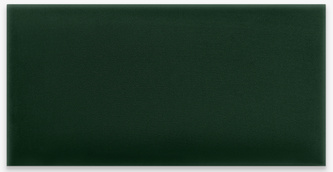 Čalouněný nástěnný panel 50x30 cm láhvově zelená MyBestHome