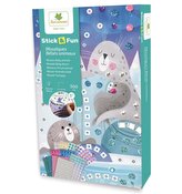 STICK&FUN mozaika 3x Mořská mláďata