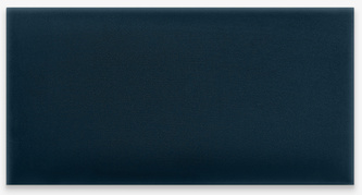 Čalouněný nástěnný panel 50x30 cm tmavě modrá MyBestHome