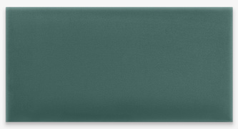 Čalouněný nástěnný panel 60x30 cm tmavě tyrkysová MyBestHome