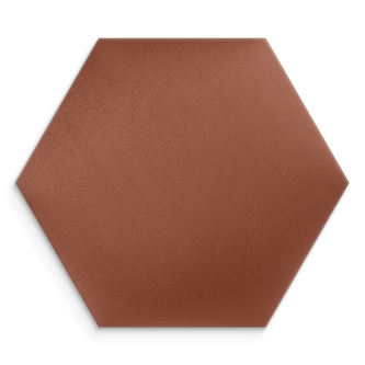 Čalouněný nástěnný panel HEXAGON 40x35 cm tmavě růžová MyBestHome