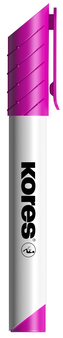 K-MARKER Popisovač na bílé tabule a flip charty, kulatý hrot 3 mm, růžový