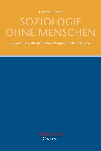 Soziologie ohne Menschen