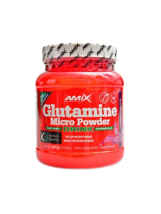 Amix - L-Glutamine powder drink 360 g - lesní plody
