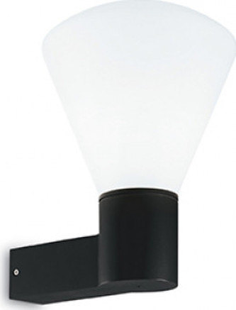 Venkovní nástěnné svítidlo Ideal Lux Ouverture AP1 nero 173498 černé