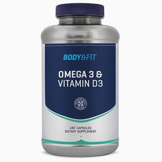 Body & Fit Vitamin D3 + Omega3 180ct