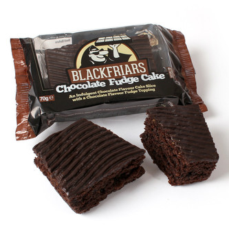 BlackFriars Bake Cake Chocolate Fudge 70g