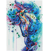 DIAMOND DOTZ Mystický hřebec