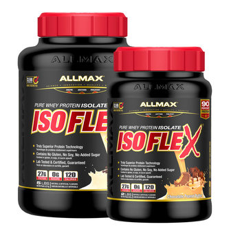 Allmax Isoflex Whey Protein Isolate Jahoda 907g Allmax Isoflex Whey Protein Isolate Jahoda 907g