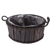 Dřevěný obal na květináč, 0/16