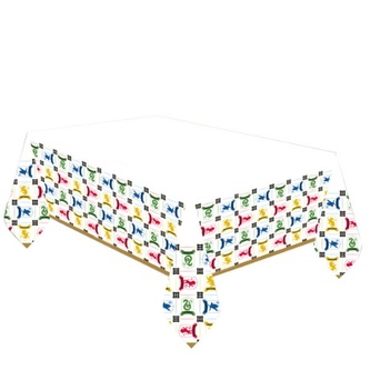 Papírový ubrus Harry Potter - bradavické koleje 120 x 180 cm