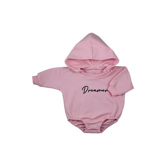 Kojenecké teplákové body baggy s kapucí Koala Dreamer růžová - velikost 68 (4-6m) Kojenecké teplákové body baggy s kapucí Koala Dreamer růžová - velikost 68 (4-6m)