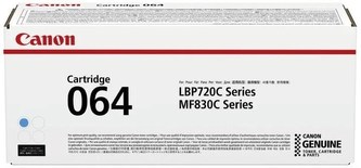 Canon TONER  CRG 064C azurová pro i-Sensys MF 832cdw ( 5 000 str.)