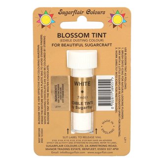 Sugarflair Blossom Tintprachová barva bílá 2g