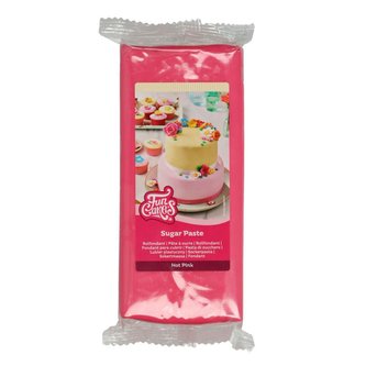 Růžový fondán hot pink FunCakes, 1kg