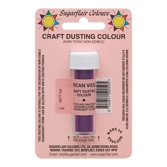 SUGARFLAIR CRAFT DUSTING BARVA AFRICKÁ FIALOVÁ 7G