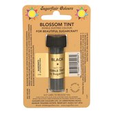 Sugarflair Blossom Tint prachová barva černá 2g