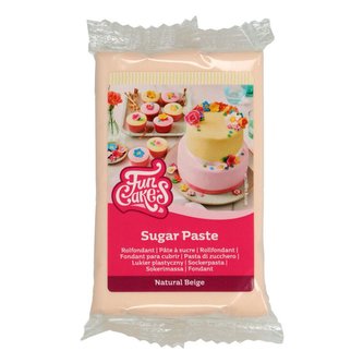 Krémový fondán natural beige FunCakes, 250 g