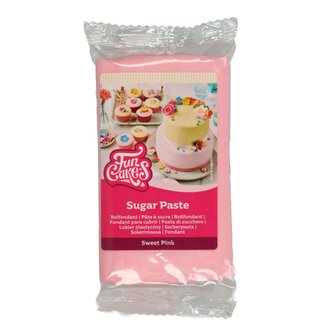 Růžový fondán sweet pink FunCakes, 250 g