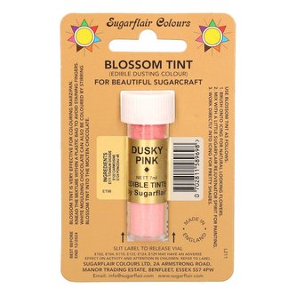Sugarflair BlossomTint prachová barva dusky pink2g
