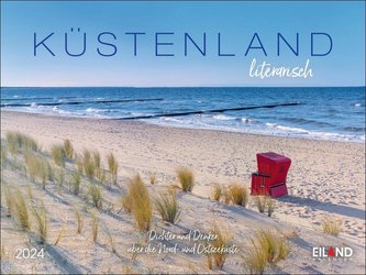Küstenland literarisch Mini-Broschurkalender 2024