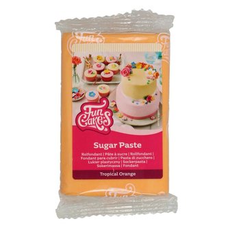 Oranžový fondán tropical orange FunCakes, 250 g