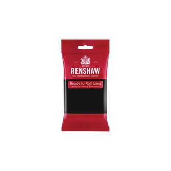 RanShaw rolovaný fondán Black - 250g