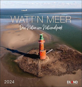 Watt'n Meer Postkartenkalender 2024