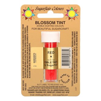 Sugarflair Blossom Tint prachová barva Red 2g