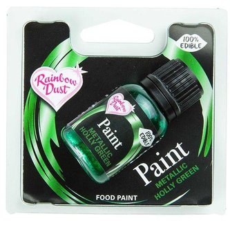 Tekutá metalická barva Spring Green 25ml Rainbow D