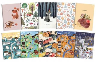 Zeszyt A5/32K kratka Megamix (10szt) TOP2000