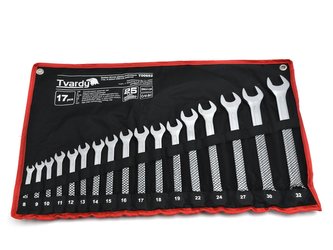 Sada očkoplochých klíčů 17ks. 8-32mm CRV-CS GEKO Sada očkoplochých klíčů 17ks. 8-32mm CRV-CS GEKO