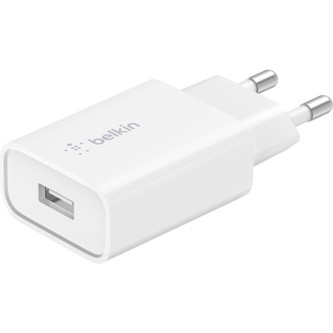 Belkin BOOST CHARGE USB-A síťová nabíječka 18W, QC 3.0, bílá