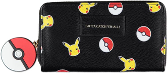 Otevírací peněženka Pokémon: Pikachu (19 x 10 x 2 cm)